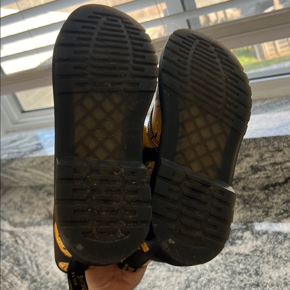 Dr. Martens Smiley Face Black Boots - Picture 6 of 6